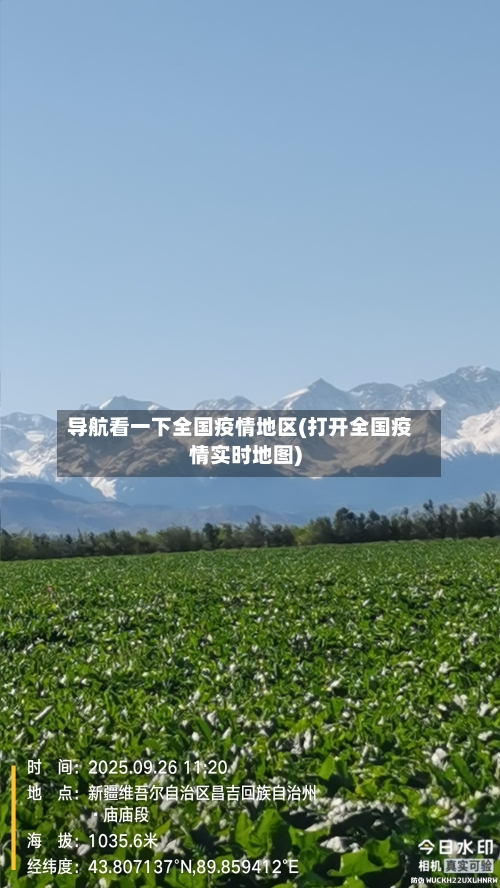 导航看一下全国疫情地区(打开全国疫情实时地图)