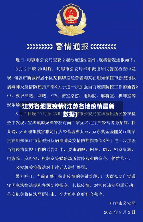 江苏各地区疫情(江苏各地疫情最新数据)