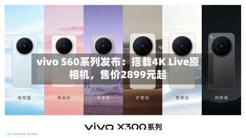 vivo S60系列发布：搭载4K Live原相机，售价2899元起-第2张图片