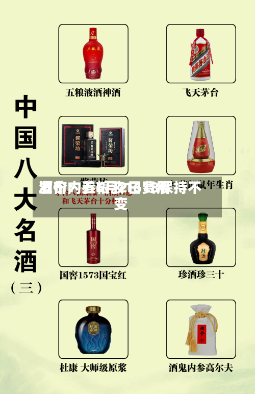 酒价内参6月2日费用发布：五粮液1618保持不变